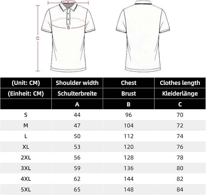 Men's Polo Shirt Work Short Sleeve Work Shirt 100% Polyester with Contrast Colours