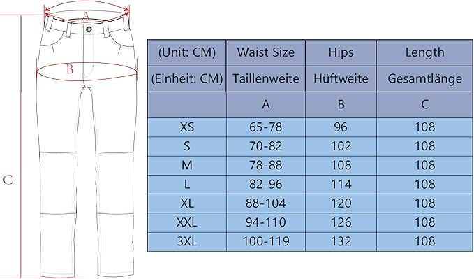 WORK IDEA Women's Outdoor Trousers for Demanding Hikes, Waterproof Material, Elastic Fit, Winter Warmth, Contrast Colour Zippers and More