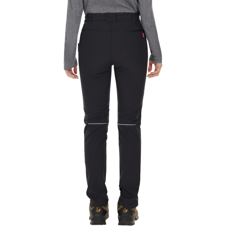 WORK IDEA Women's Snow Ski Pants Outdoor Winter Hiking Pants Fleece Lined Water Resistant