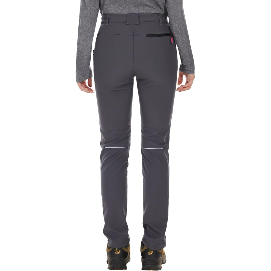 WORK IDEA Women's Snow Ski Pants Outdoor Winter Hiking Pants Fleece Lined Water Resistant