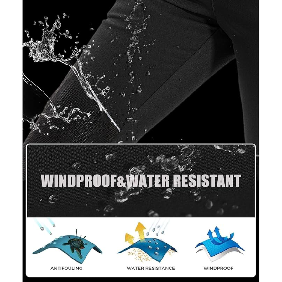 WORK IDEA Women's Snow Ski Pants Outdoor Winter Hiking Pants Fleece Lined Water Resistant