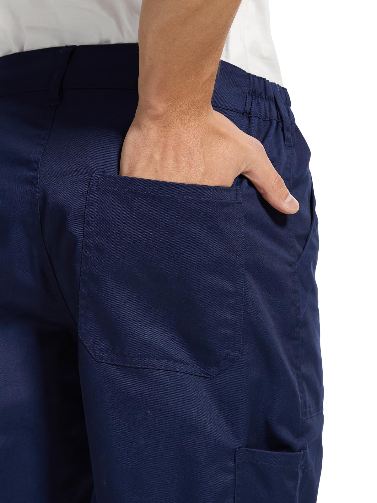 WORK IDEA Men's Relaxed Fit Work Pants Lightweight for Painter, Decoration