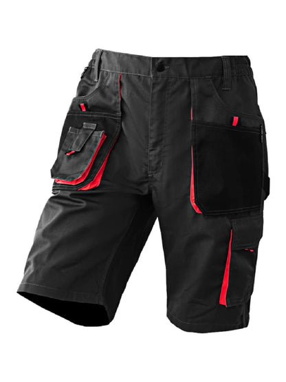 WORK IDEA Men's Work Cargo Shorts Outdoor Multi-Pocket Workwear Hiking Camping Travel Golf Causal