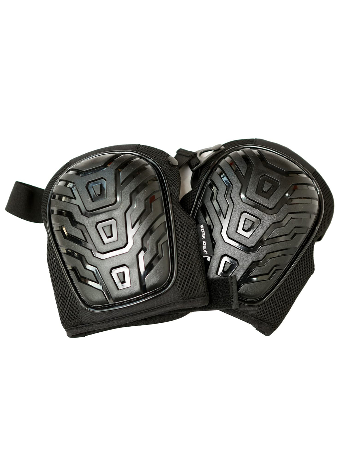 WORK IDEA - Professional gel knee pads for work, knee protection with premium foam, durable and highly elastic straps for quick closure