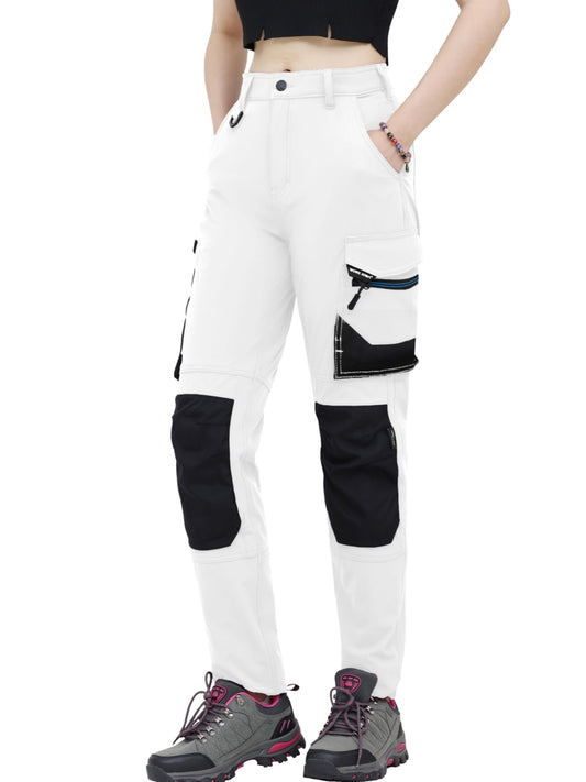 WORK IDEA Women's Slim-Fit Stretch Work Trousers: Cordura Fabric in Critical Areas, Heavy Duty, Elegant, Suitable for Highest Demands