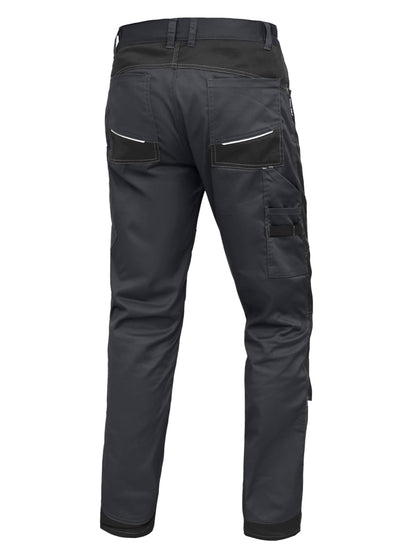 WORK IDEA Men's Stretch Work Trousers with Multiple Pockets and Tool Pockets