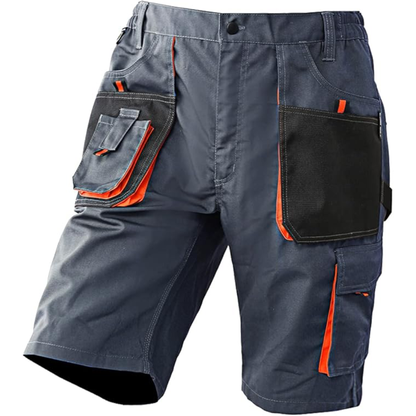 WORK IDEA Men's Work Cargo Shorts Outdoor Multi-Pocket Workwear Hiking Camping Travel Golf Causal