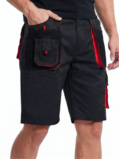 WORK IDEA Men's Work Cargo Shorts Outdoor Multi-Pocket Workwear Hiking Camping Travel Golf Causal