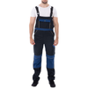 WORK IDEA Men's Bib Overalls for Men Work Overalls Breathable and Workwear with Knee Pad Pockets, WL Size