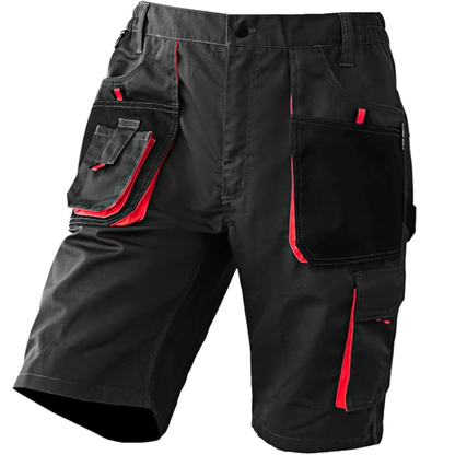 WORK IDEA Men's Work Cargo Shorts Outdoor Multi-Pocket Workwear Hiking Camping Travel Golf Causal