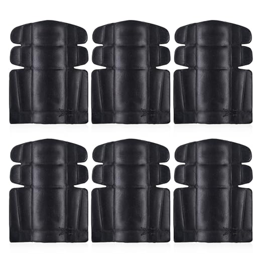 WORK IDEA 3 Pairs Knee Pad Inserts for Work Pants,Cargo Pants Knee Pads,Gardening Knee Pads