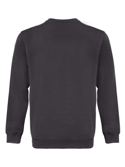 WORK IDEA Men's Crewneck Sweatshirt Work Wear Pullover Men's Basic Work Jumper
