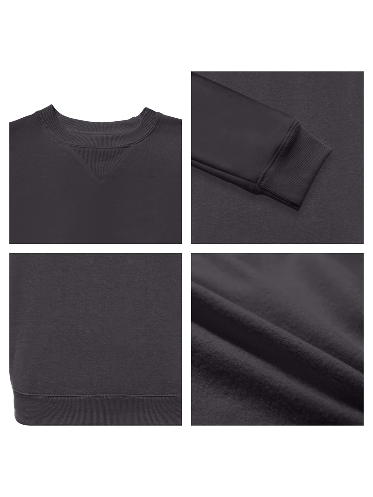 WORK IDEA Männer Crewneck Sweatshirt Arbeitskleidung Pullover Herren Basic Arbeitspullover