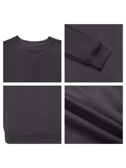 WORK IDEA Männer Crewneck Sweatshirt Arbeitskleidung Pullover Herren Basic Arbeitspullover