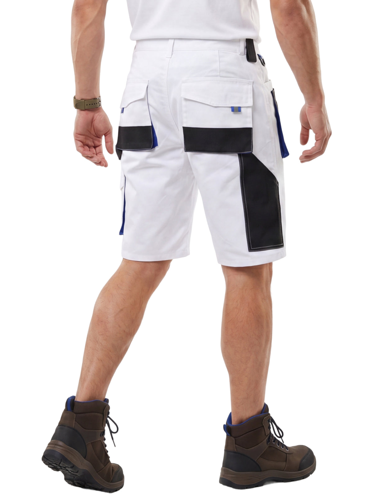 WORK IDEA Men's Work Cargo Shorts Outdoor Multi-Pocket Workwear Hiking Camping Travel Golf Causal