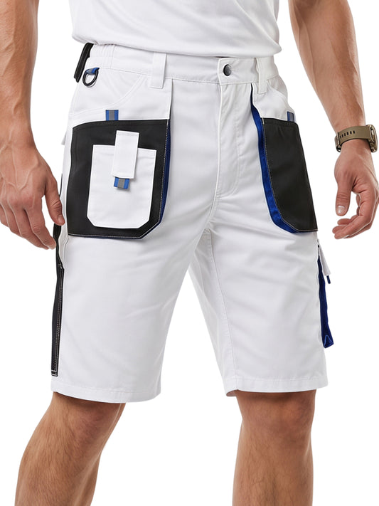 WORK IDEA Men's Work Cargo Shorts Outdoor Multi-Pocket Workwear Hiking Camping Travel Golf Causal