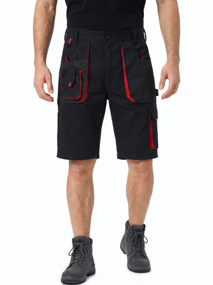 WORK IDEA Men's Work Cargo Shorts Outdoor Multi-Pocket Workwear Hiking Camping Travel Golf Causal