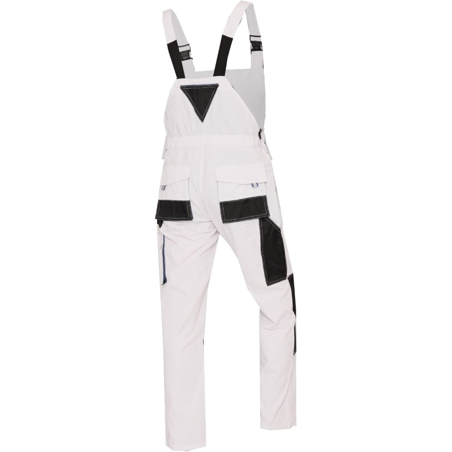 WORK IDEA Men's Bib Overalls Work Overalls with Knee Pad Pockets