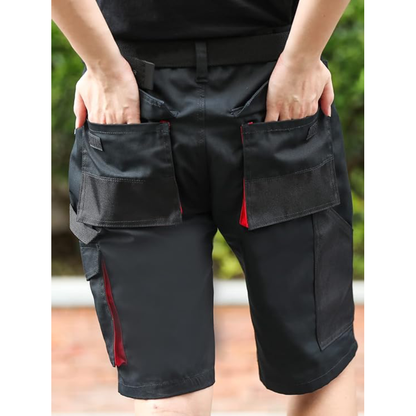 WORK IDEA Men's Work Cargo Shorts Outdoor Multi-Pocket Workwear Hiking Camping Travel Golf Causal