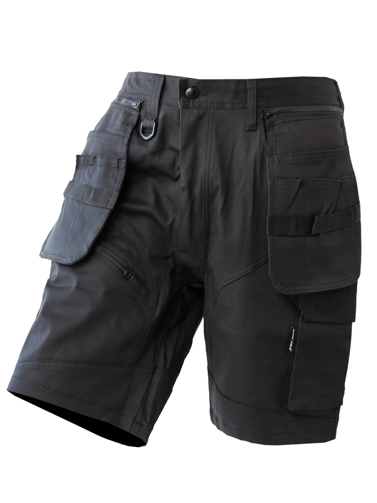 WORK IDEA Builder Work Shorts for Men - Durable Summer Combat Shorts - Multi Pocket Detachable Flight Pocket Shorts
