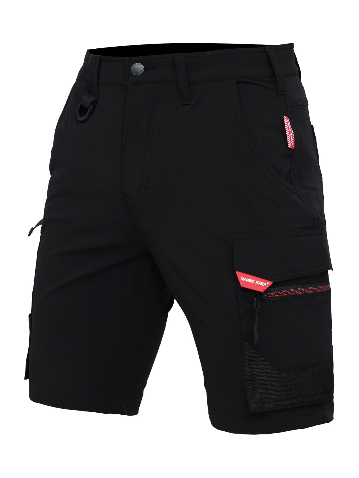 WORK IDEA Women's Slim Fit Stretch Work Shorts Durable Elegance for Highest