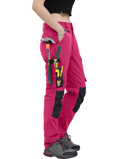WORK IDEA Women's Slim-Fit Stretch Work Trousers: Cordura Fabric in Critical Areas, Heavy Duty, Elegant, Suitable for Highest Demands
