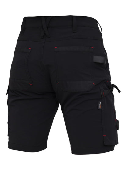 WORK IDEA Women's Slim Fit Stretch Work Shorts Durable Elegance for Highest