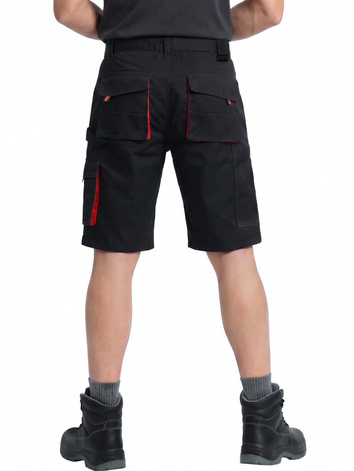 WORK IDEA Men's Work Cargo Shorts Outdoor Multi-Pocket Workwear Hiking Camping Travel Golf Causal