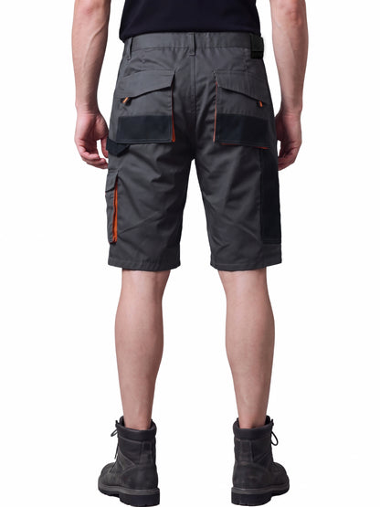 WORK IDEA Men's Work Cargo Shorts Outdoor Multi-Pocket Workwear Hiking Camping Travel Golf Causal