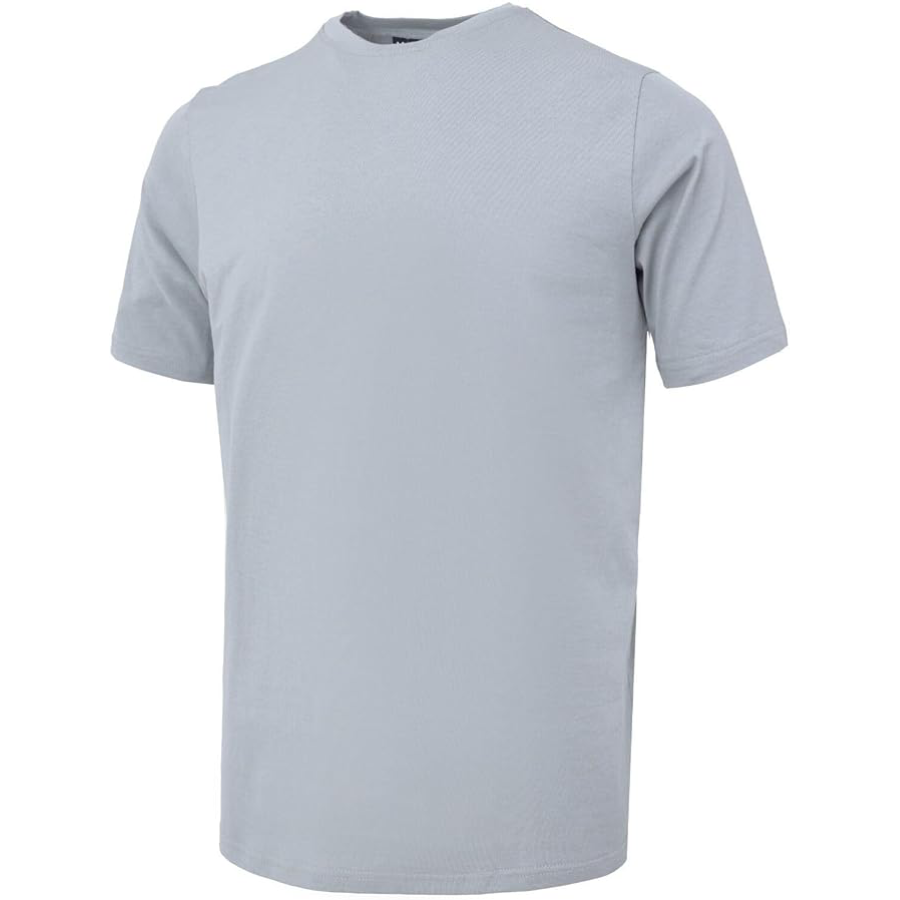 WORK IDEA Men's Cotton T-Shirts, Crew Neck Short Sleeve Tees for Men Summer Basic Tops,1 Or 4 Pack