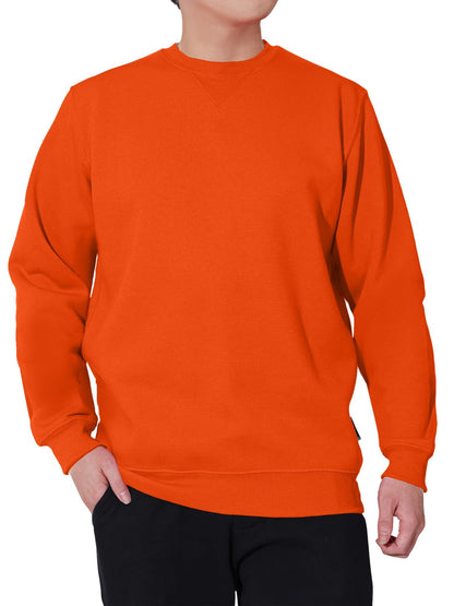 WORK IDEA Männer Crewneck Sweatshirt Arbeitskleidung Pullover Herren Basic Arbeitspullover