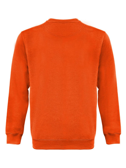 WORK IDEA Men's Crewneck Sweatshirt Work Wear Pullover Men's Basic Work Jumper
