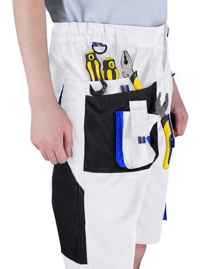 WORK IDEA Men's Work Cargo Shorts Outdoor Multi-Pocket Workwear Hiking Camping Travel Golf Causal