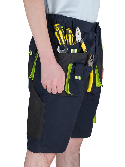 WORK IDEA Men's Work Cargo Shorts Outdoor Multi-Pocket Workwear Hiking Camping Travel Golf Causal