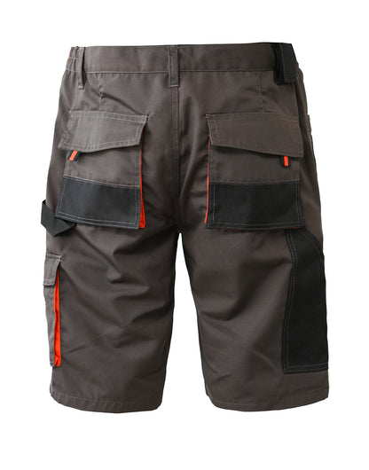 WORK IDEA Short Men's Work Shorts Multi Pocket Men's Cargo Trousers for Summer