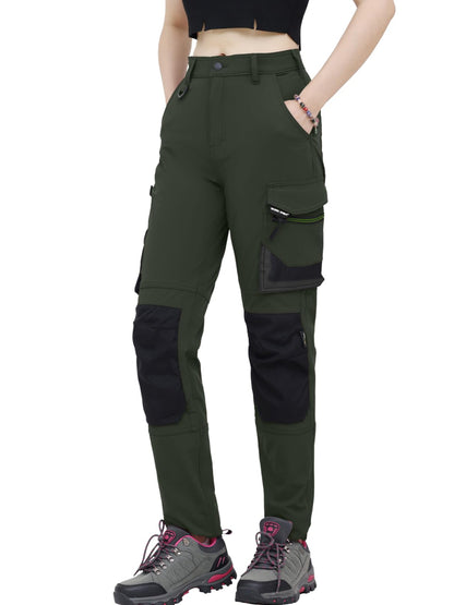 WORK IDEA Women's Slim-Fit Stretch Work Trousers: Cordura Fabric in Critical Areas, Heavy Duty, Elegant, Suitable for Highest Demands