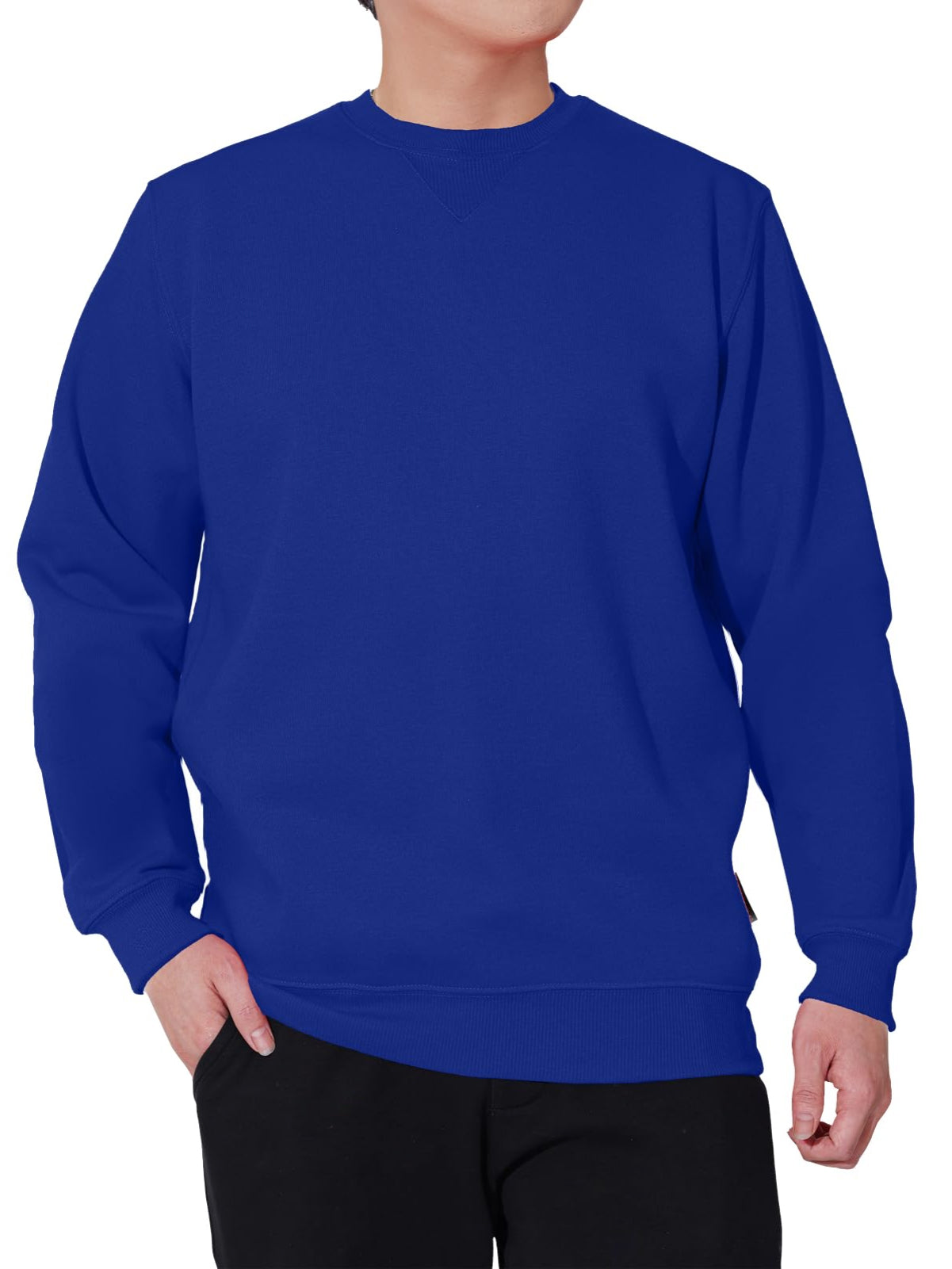 WORK IDEA Männer Crewneck Sweatshirt Arbeitskleidung Pullover Herren Basic Arbeitspullover