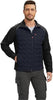 WORK IDEA Men’s High-Performance Quilted Jacket - Reflective Safety Trim, Weatherproof Design, Full-Zip Work Coat