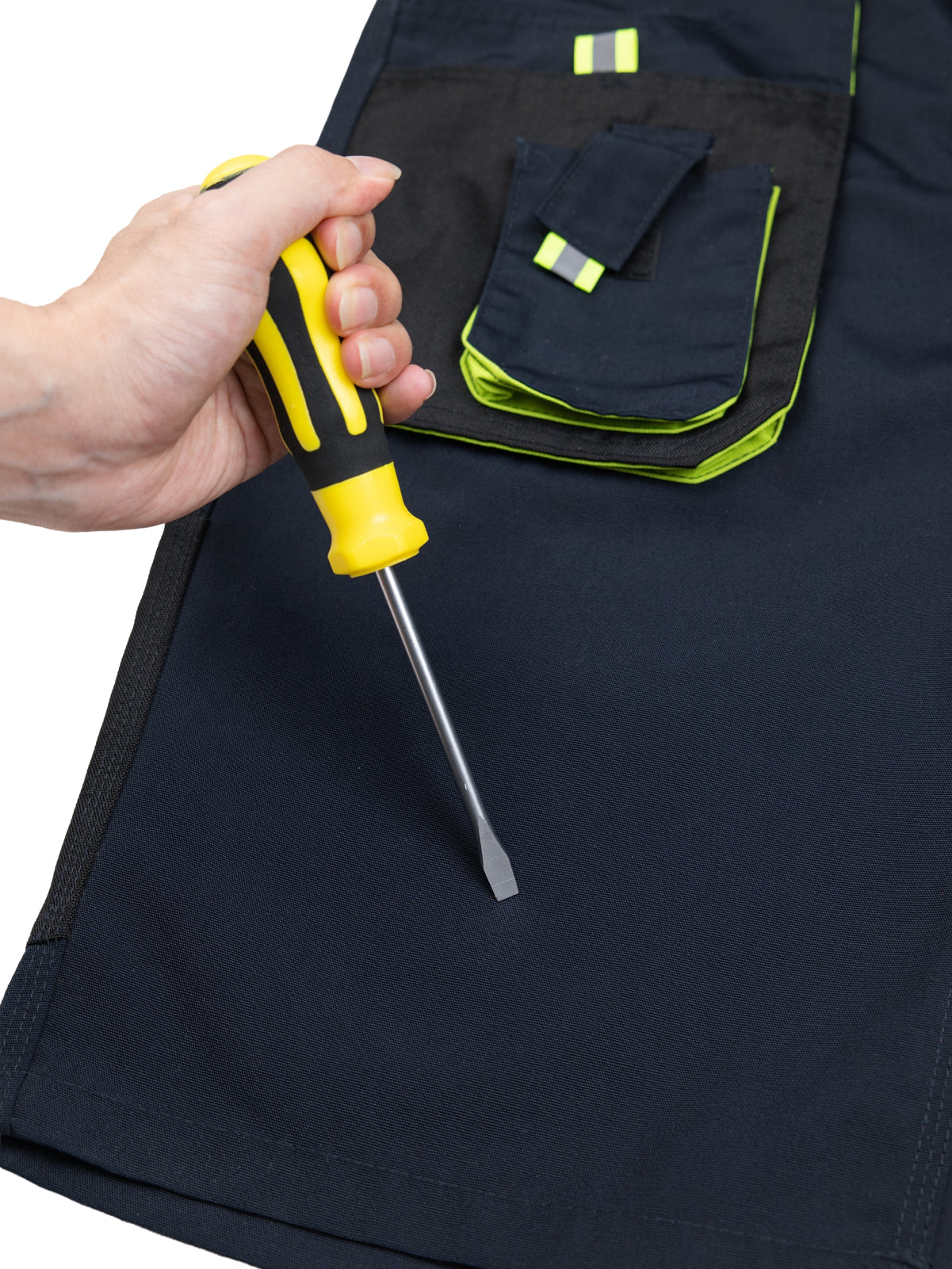 WORK IDEA Men's Work Cargo Shorts Outdoor Multi-Pocket Workwear Hiking Camping Travel Golf Causal
