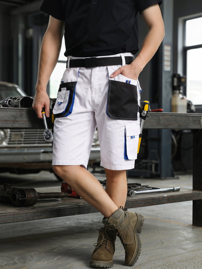 WORK IDEA Men's Work Cargo Shorts Outdoor Multi-Pocket Workwear Hiking Camping Travel Golf Causal