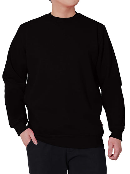 WORK IDEA Männer Crewneck Sweatshirt Arbeitskleidung Pullover Herren Basic Arbeitspullover