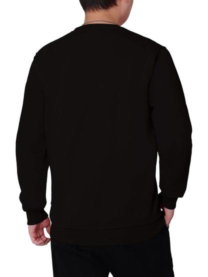 WORK IDEA Männer Crewneck Sweatshirt Arbeitskleidung Pullover Herren Basic Arbeitspullover