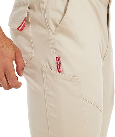 WORK IDEA Men's Work Pants Carpenter Pant Straight Fit Utility Cargo Carpenter Pant with Hammer Loop