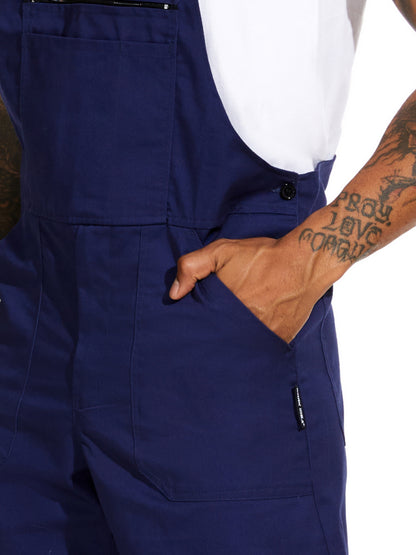 Salopette da lavoro da uomo WORK IDEA alla moda, leggera, con tasche