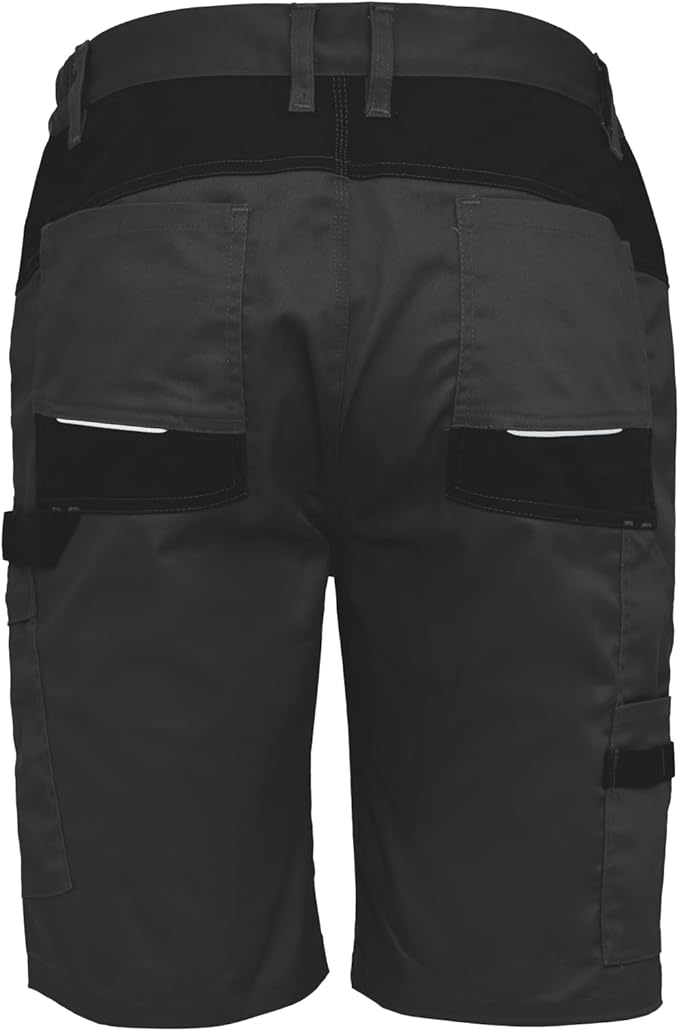 WORK IDEA Men's Stretch Work Shorts with Numerous Pockets and Tool Pockets