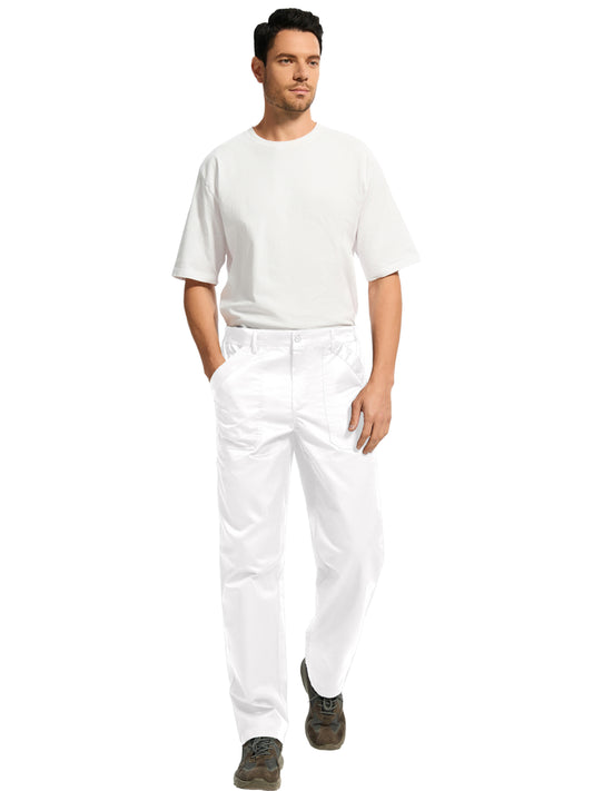 WORK IDEA Men's Relaxed Fit Work Pants Lightweight for Painter, Decoration