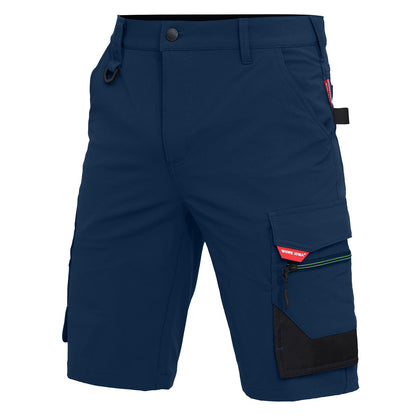 WORK IDEA Men's Slim Fit Stretch Work Shorts Durable Elegance for Highest