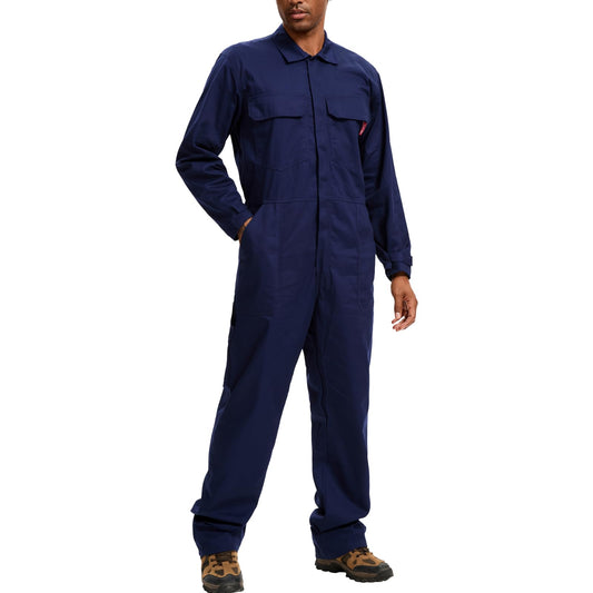 WORK IDEA Men's Cotton Overalls & Work Overalls - Blaumann Workwear for Workshop, Mechanics, Construction & Crafts