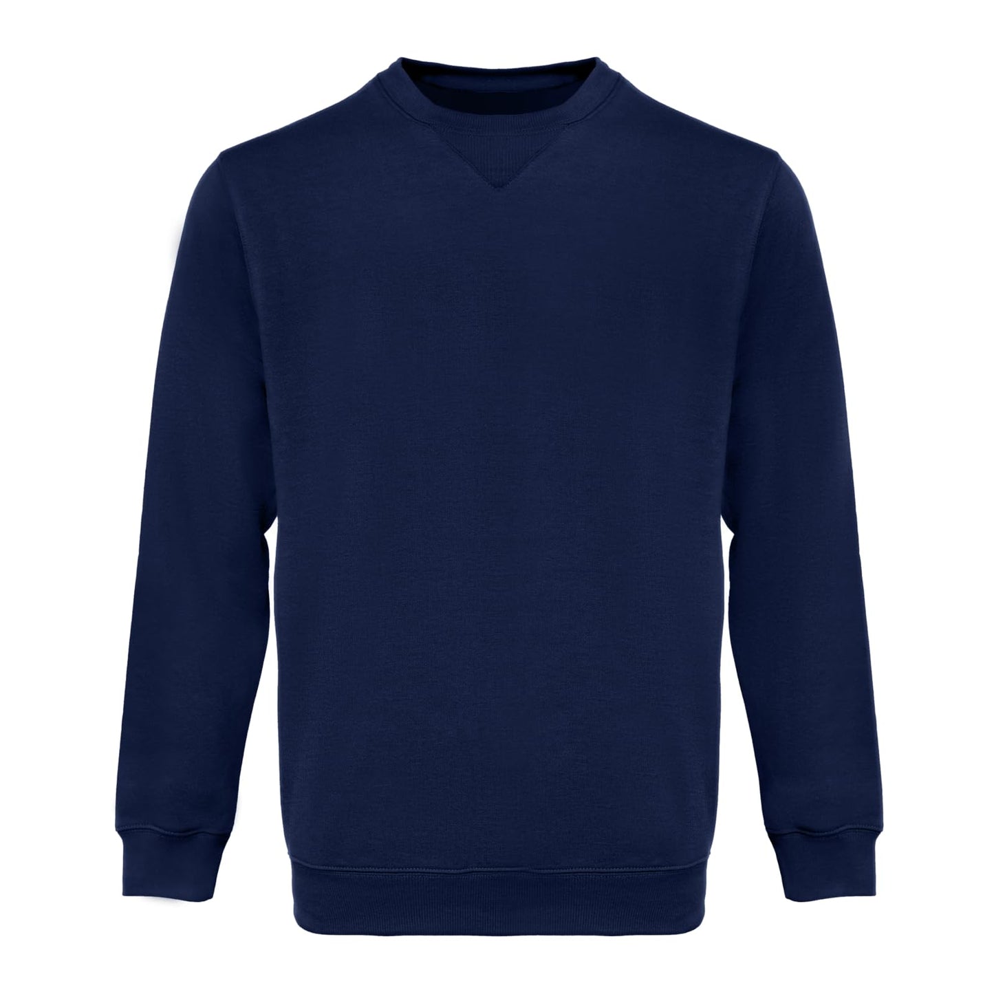 WORK IDEA Men's Crewneck Sweatshirt Work Wear Pullover Men's Basic Work Jumper