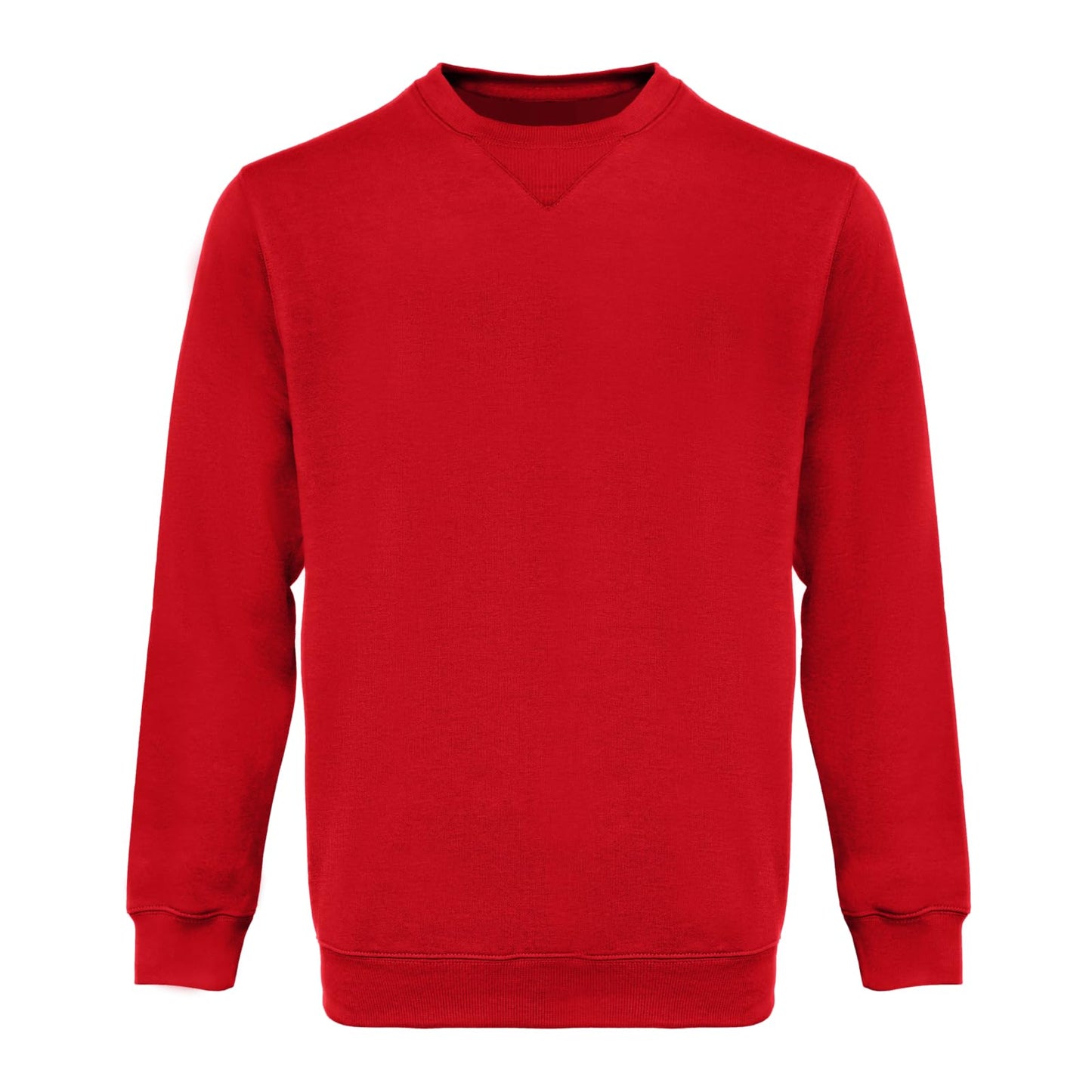 WORK IDEA Men's Crewneck Sweatshirt Work Wear Pullover Men's Basic Work Jumper